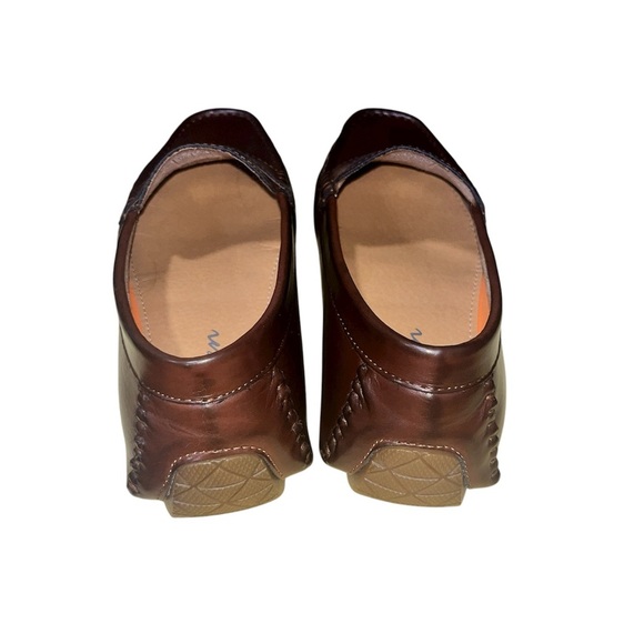Elegant Dark Brown Men's Loafers - Picture 8 of 10